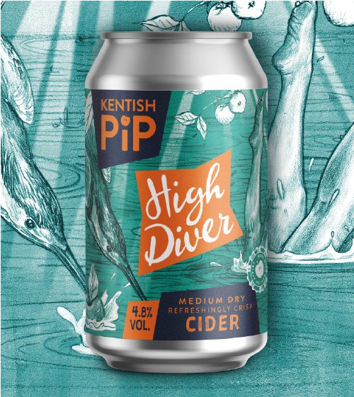 Kentish Pip cider high diver