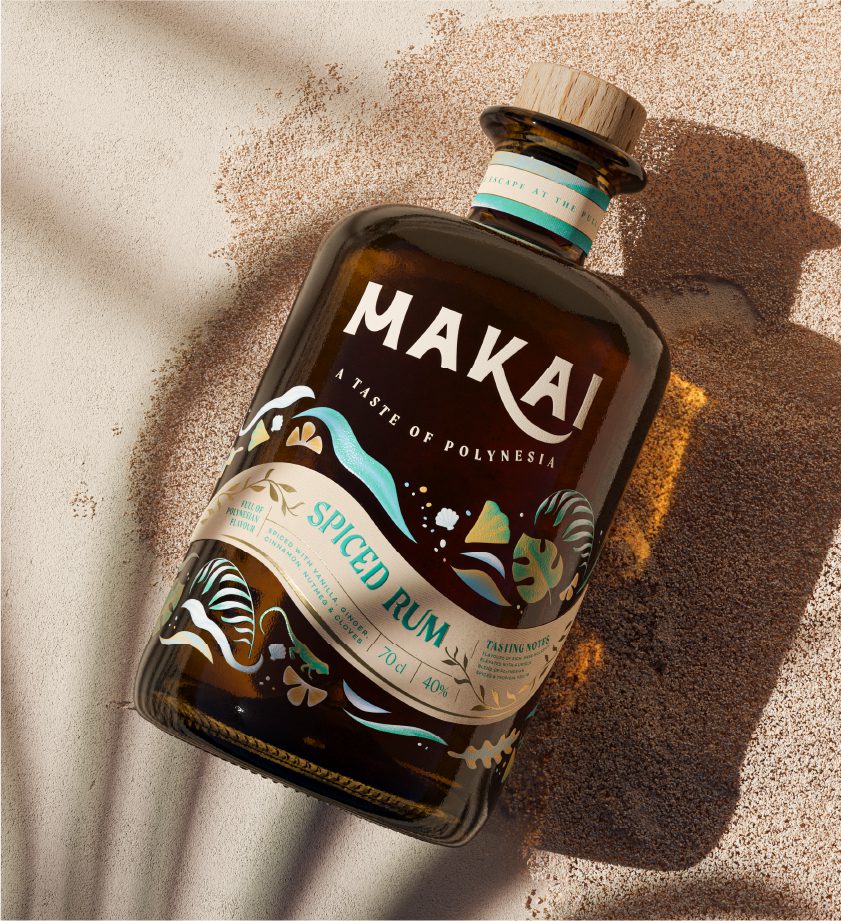 Makai Rum bottle