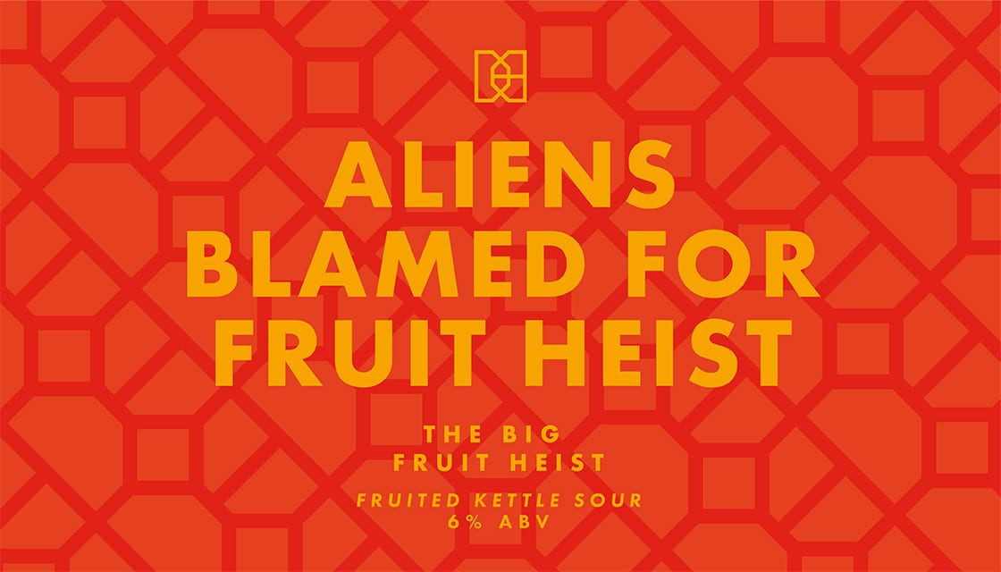 Fruit Sour craft beer graphic