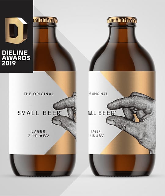 Small Beer Dieline award 2019 Kingdom & Sparrow