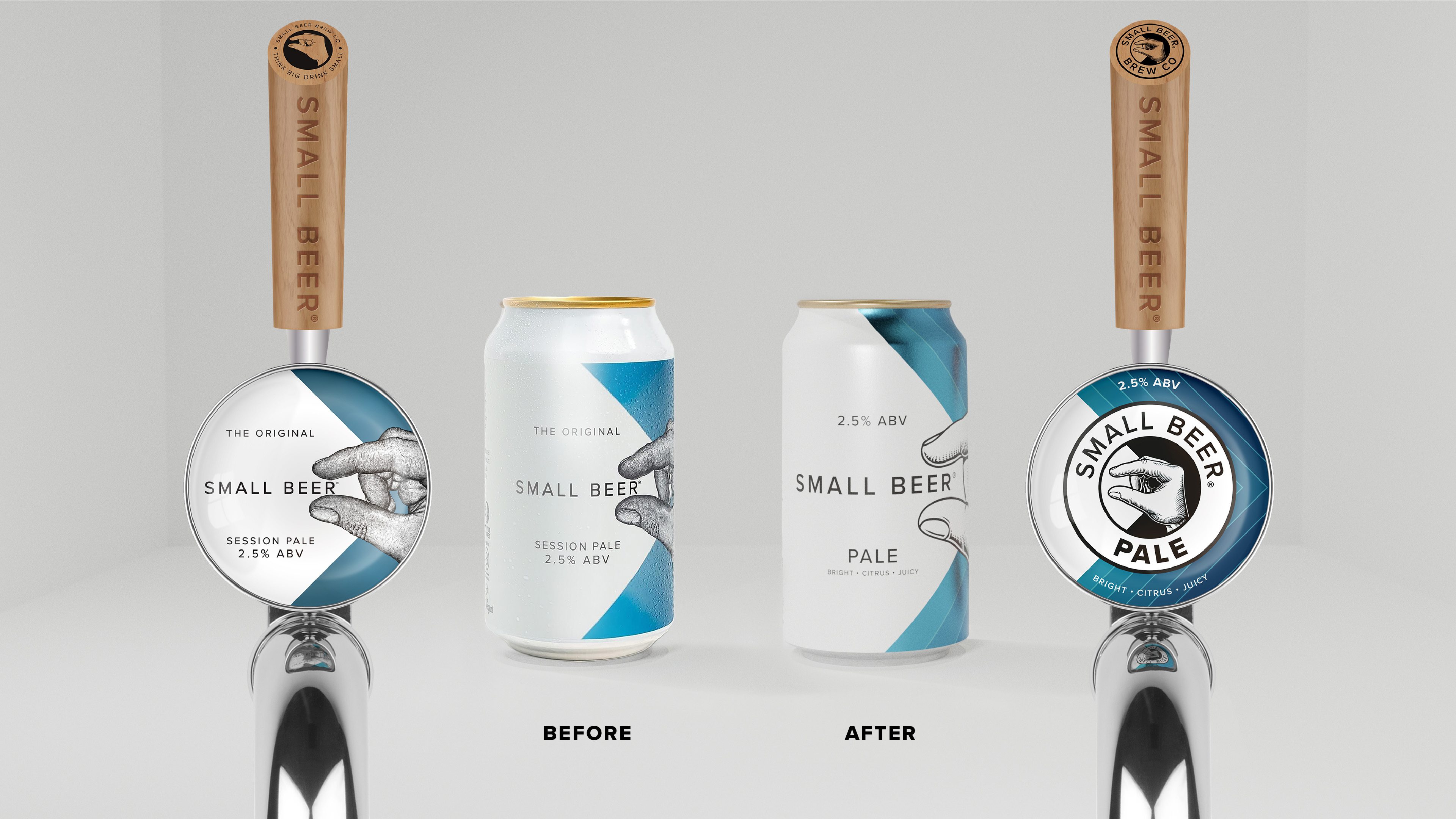 Small Beer Before After Update