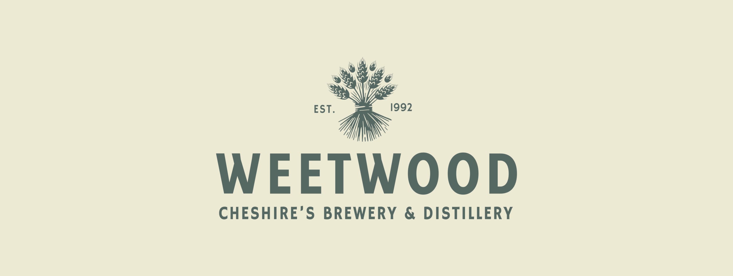 Weetwood brewery and distillery branding logo by Kingdom & Sparrow