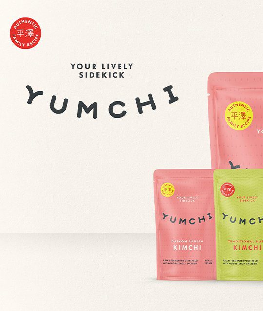 Yumchi kimchi rebrand
